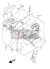 1382526F00, Beschermer, Suzuki, 2