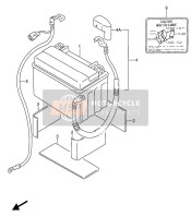 3386046E00, Lead Wire (-), Suzuki, 1