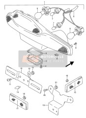 3571021E01, Schlussleuchte, Suzuki, 0