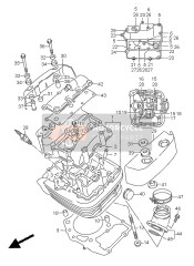 1111545740, Guide, Valve Exhaust, Suzuki, 1