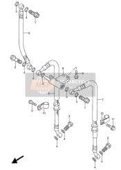 Flexible de frein avant