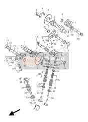 1271110F10, Camshaft, Front, Suzuki, 3