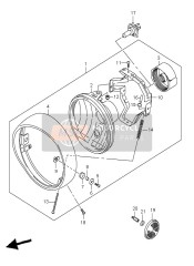 3510010FB0999, Headlamp Assy, Suzuki, 0