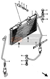 Radiatore dell'olio