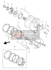 1211120F000F0, Zuiger SV650, Suzuki, 4