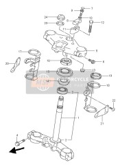 5132803FA0, Bolt, Upper (8X32), Suzuki, 3