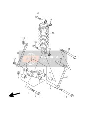 6210049G00, Absorber Assy, Rear  Shock, Suzuki, 0