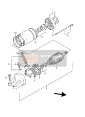 3113246E00, Borstelhouder, Suzuki, 1