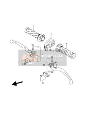 5730010G32, Bremshebel, Suzuki, 4