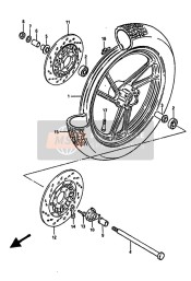 Ruota anteriore