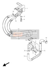 4443038B03, Leitung, Suzuki, 4