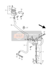 6948017E20, C Latiguillo Freno Trase, Suzuki, 0