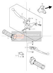 5750031F00, Lever Assy, Clutch, Suzuki, 0