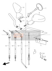 5841031F00, Cable, Starter, Suzuki, 0