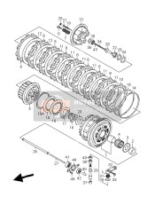 2144136F10, Belagscheibe. Kupplung, Suzuki, 2