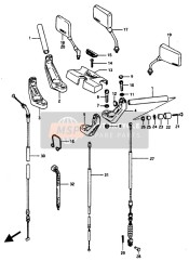 5830000A00, Cavo Comando Acceleratore, Suzuki, 1