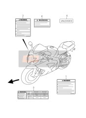 9901102H5001K, I.B. GSXR750 K6, Suzuki, 0