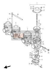 1320146EB0, Carburetor Assy, Lh, Suzuki, 0