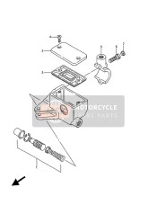 Maître-cylindre avant (VS750GLP-GLEP)