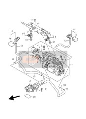 1340548G01, Body Assy,Throttle, Suzuki, 0