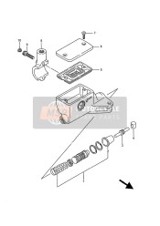 Koppelingshoofdcilinder (VS750GLF)