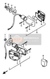 Indicatore di direzione lampada (E1-E6-E24)