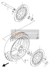 Roue avant