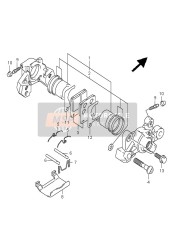 6910105830, Serie Pistoncini Compl., Suzuki, 0