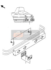 Travel Trunk Marker Lamp Set