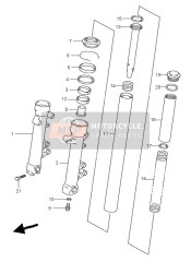 Ammortizzatore forcella anteriore