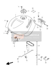 0910305017, Bearing Bolt, Suzuki, 2