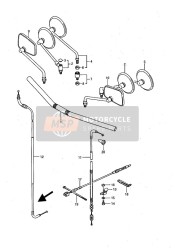 Handlebar & Control Cable (LS650F)