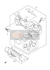 5930033DJ0999, Caliper Assy, Front Lh, Suzuki, 2