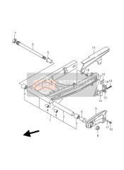 6142233D01, Plate,Chain Adjuster Guide Lh, Suzuki, 0