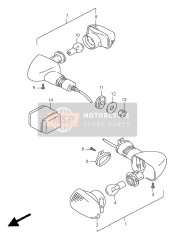 Indicatore di direzione lampada