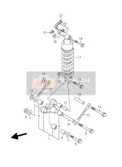 6210006G1013L, Amortisseur, Suzuki, 0