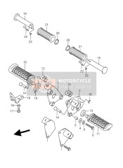 4355012FA0, Voetsteun,R.V., Suzuki, 0