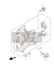 3510001DB0999, Headlamp Assy, Suzuki, 2