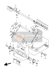 2568118H00, Bracket, Gear Shift  Lever, Suzuki, 0