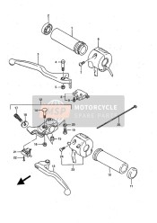 5750024B02, Lever Assy,Cl., Suzuki, 3