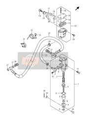 Pompa freno posteriore (GSR750)