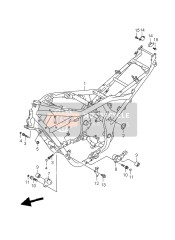 4194218H00YHG, Bracket, Front (Gray), Suzuki, 1