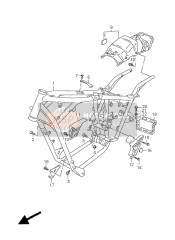 4196548E00, Bolt, Pivot Cover Upper  Lh, Suzuki, 1