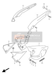 4721148E30, Cover, Frame Lh, Suzuki, 0