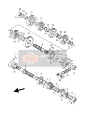 2760040F10112, Ketting 520/108, Suzuki, 0