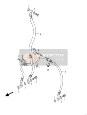 5926046H00, Clamp, Brake Hose No.1, Suzuki, 0