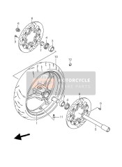 5921041G30, Disc, Front Brake, Suzuki, 2