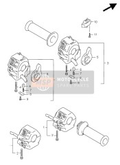 3720001D04, Switch Assy, Handle Rh, Suzuki, 0