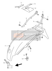 6311506C00, Calca Aleta Trasera, Suzuki, 2