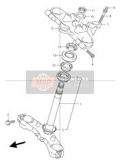 Soporte de horquilla delantera (GSF600S-SU)